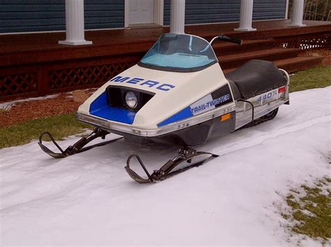 Classic Snowmobiles Of The Past 1976 Mercury Trail Twister