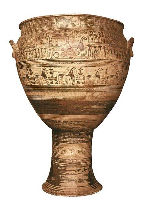 Geometric Amphora From The Dipylon 8th Photograph By Everett Pixels