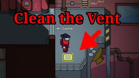Clean The Vent Task Among Us New Update Youtube