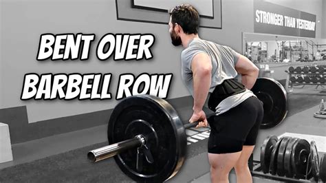 Bent Over Barbell Row Youtube