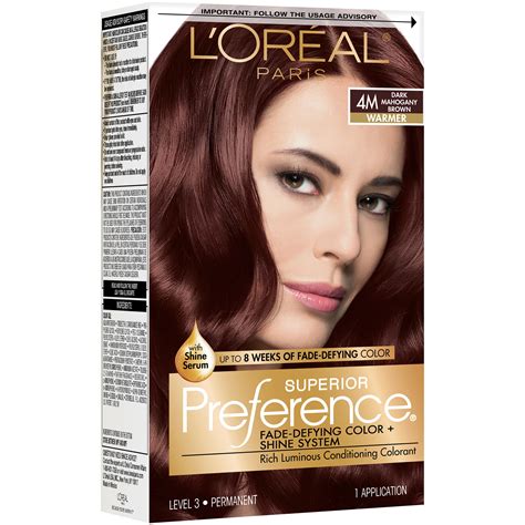 Loréal Paris Superior Preference Permanent Hair Color 4m Dark