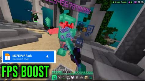 Best Mcpe Pvp Pack 119 Fps Boost Ribbit 16x Mcpe Pvp Pack