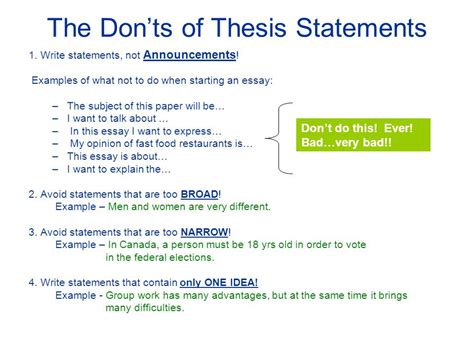 15 Thesis Statement Examples To Inspire Your Next Argumentative Essay