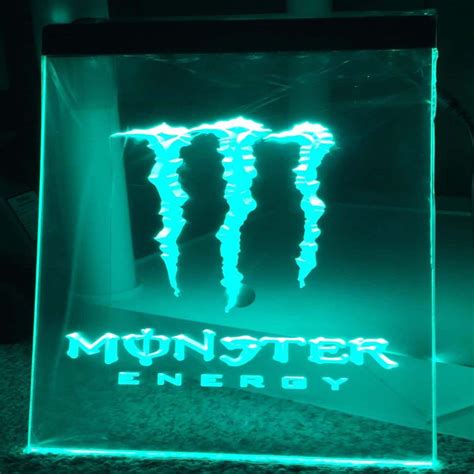 Monster Energy Led Neon Light Sign Home Decor Craft