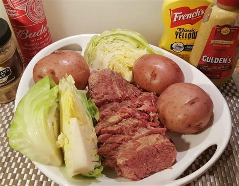 After keeping in the fridge for 3weeks, we soak the meat in water for one hour, then boil in water until it bubbles and then thanks for the great recipe john. Pressure Cooker New England Boiled Dinner Image | New ...