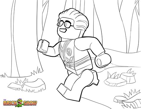 LEGO Ninjago Coloring Page, LEGO LEGO Ninjago Griffin Turner Printable
