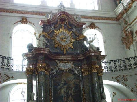 Stiftsschule einsiedeln kloster 8840 einsiedeln. Kirche von Innen