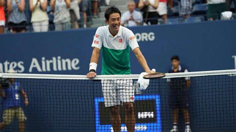 Us Open In Historic Day For Japanese Tennis Kei Nishikori Joins Naomi