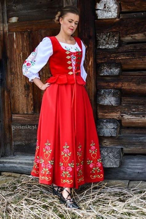 red dresses for sale polish folk art zakopane warsaw fashion dresses vintage style