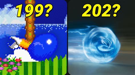 Sonic Spindash Evolution Youtube