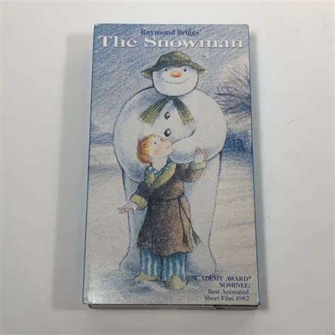 The Snowman Vhs 1993 Brand New Factory Sealed Wwatermark Raymond Briggs 674 Picclick