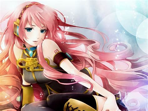 Pink Haired Anime Girl Wallpaper For Desktop And Mobiles 1024x768 Hd