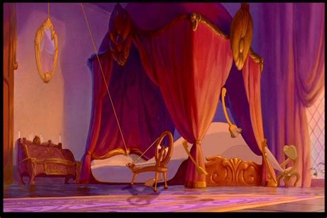 Canopy Bed Inside Castle From Disneys Beauty And The Beast Beauty