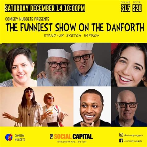 Comedy Nuggets Saturday Night Comedy Tomorrow Night