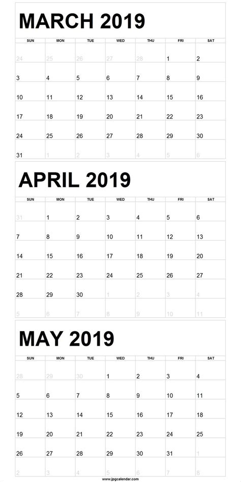 march april   calendar   word excel printable
