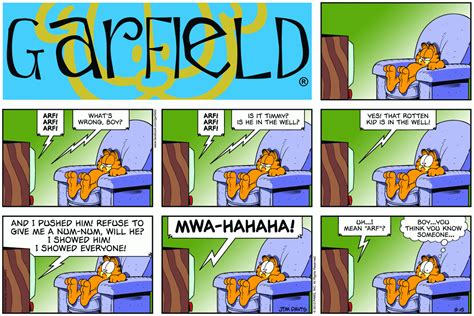 Garfield Daily Comic Strip On September 15th 2013 Garfield Comics Comics Garfield Cartoon