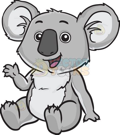 Cute Koala Drawing Free Download On Clipartmag