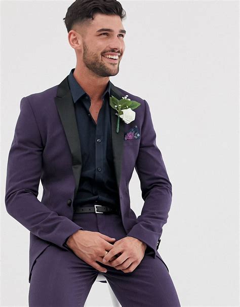 Pin By The Tj Way On Purple Tie Affair Classic Man Prom Suits For