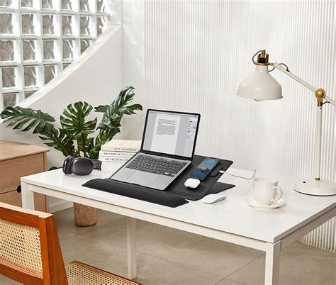 Setup Your Workspace Anywhere With Moft Smart Desk Mat Tuvie Design