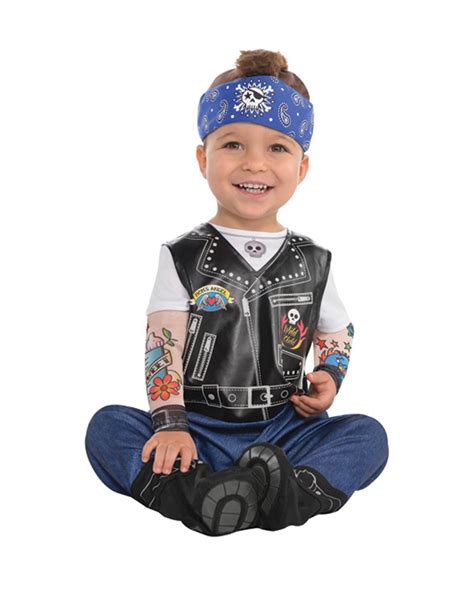 Baby Biker Costume Infant Party On