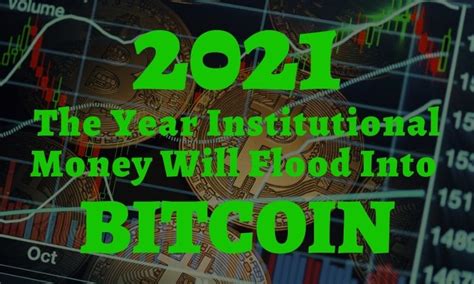 Experts have cautioned investors to put no more money into cryptocurrencies than they are comfortable losing. 2021 - The Year Institutional Money Will Pour Into Bitcoin ...