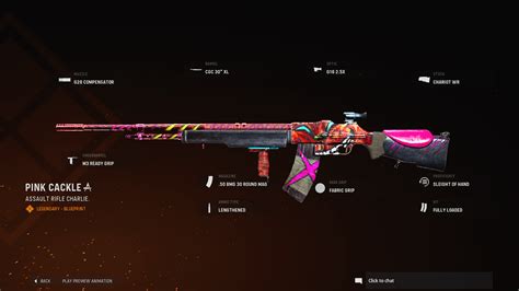 Pink Cackle Cod Warzone And Vanguard Weapon Blueprint Call Of Duty