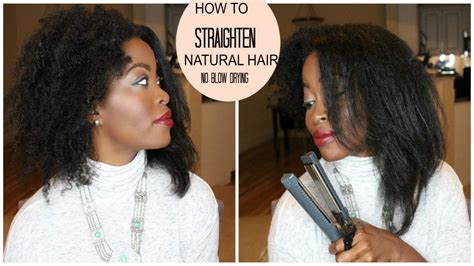 According to several hair experts, you must opt for a blow dryer made from titanium, nano titanium, titanium ceramic, pure tourmaline, or tourmaline ceramic to straighten your curly hair. HOW TO STRAIGHTEN NATURAL HAIR without a blow dryer: Full ...