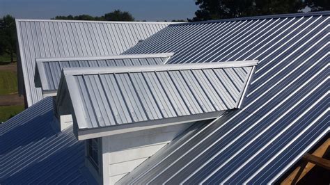 Residential Metal Roof Silver Side Rockwall Texas Roofing Roofing
