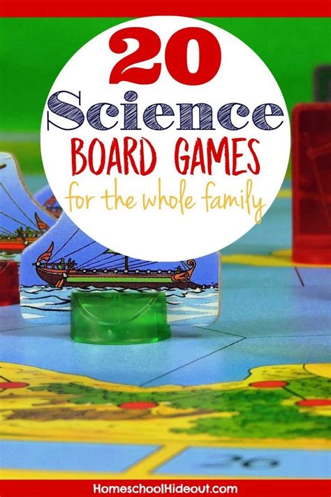 20 Science Board Games Homeschool Hideout Science Games Science