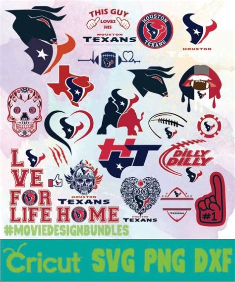 Houston Texans Logo Bundles Svg Png Dxf Movie Design Bundles