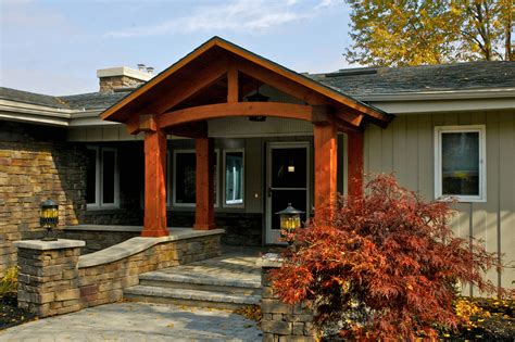 This thrust increases as the height of the arch decreases. How to Build Front Porch Columns using Wooden Material