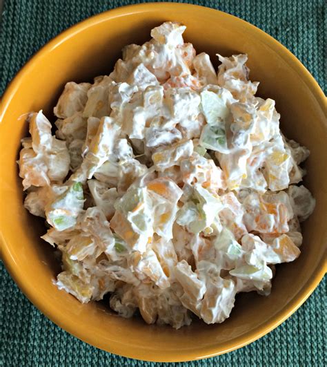 Ambrosia is an american variety of fruit salad. simple ambrosia fruit salad