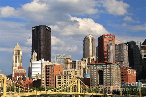 Pittsburgh City Skyline Photograph By Douglas Sacha Pixels
