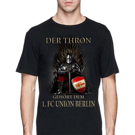 Union berlin soccer shirt jersey 2019/2020 third macron football. Game Of Thrones Der Thron Gehort Dem 1.FC Union Berlin ...
