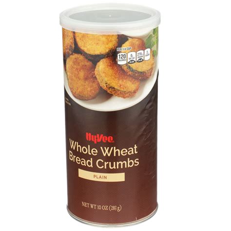 Hy Vee Plain Whole Wheat Bread Crumbs Hy Vee Aisles