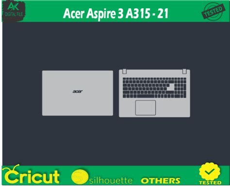 Acer Aspire 3 A315 21 Skin Ak Digital File