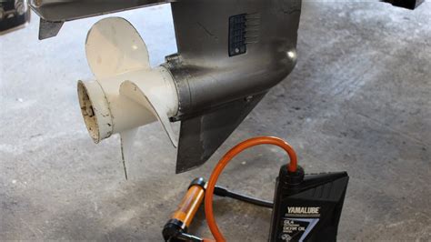 Gear oils are not rated for use in bearings and bushes, so those would be quickly destroyed. How to Change the Gear Oil in a Tohatsu Outboard engine ...