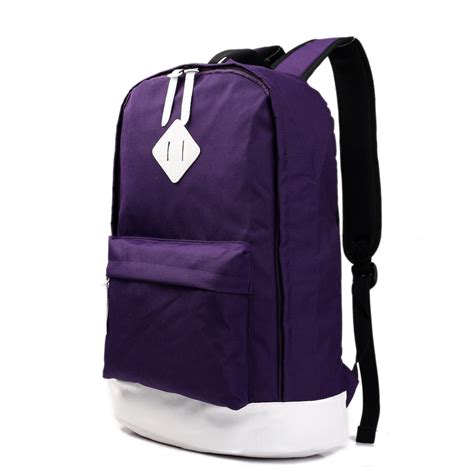 E1501 Miss Lulu Unisex Backpack Purple