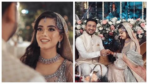 Arisha Razi Khan Ties The Knot In Enchanting Ceremony