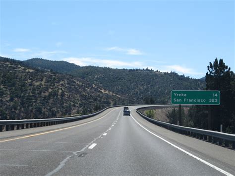 California Interstate 5 Southbound Cross Country Roads
