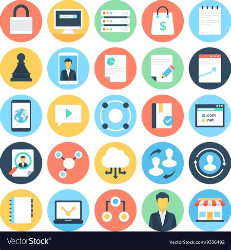 Maybe you would like to learn more about one of these? Digital Marketing Icons 6 Royalty Free Vector Image