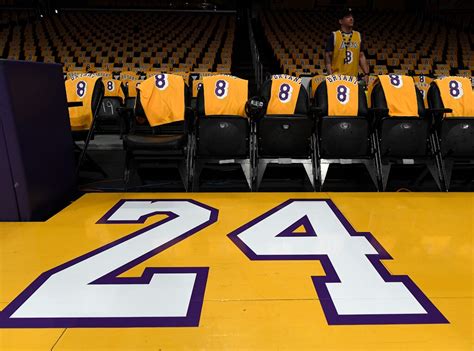 Courtside From Kobe Bryant Tribute At La Lakers Game E News