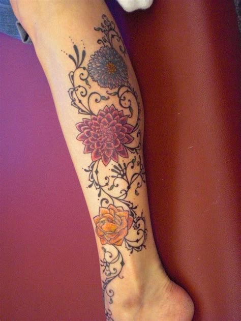 59 Best Images About Lower Leg Tattoos On Pinterest