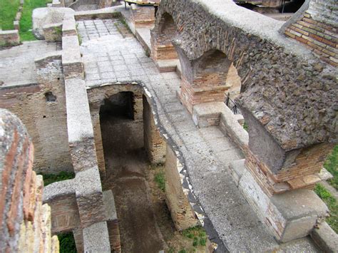 Ruins Ostia Antica Italy