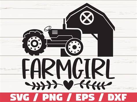 Farm Girl SVG Cut File Cricut Uso comercial Silueta Etsy España
