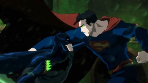 Batman Vs Superman Fight Batman Hush Youtube