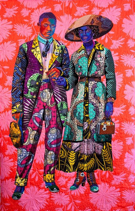 Colorful Portrait Quilts By Bisa Butler Meticulously Crafted With