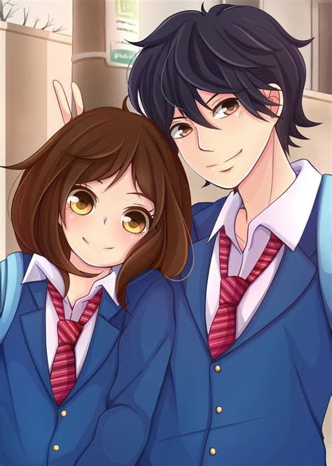 Find images and videos about anime, text and manga on. "Mabuchi Kou" "Yoshioka Futaba" | Anime, Casal anime, Manga anime