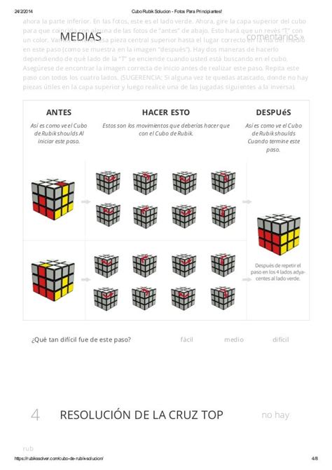 Cubo De Rubik Solucion Facil Cómo Hacer El Cubo De Rubik Trucos