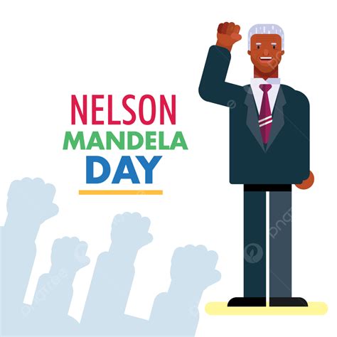 Nelson Mandela Clipart Vector Nelson Mandela International Day And